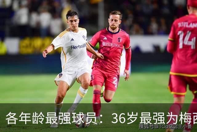 各年龄最强球员：36岁最强为梅西，39岁最强为C罗